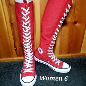 high boots converse